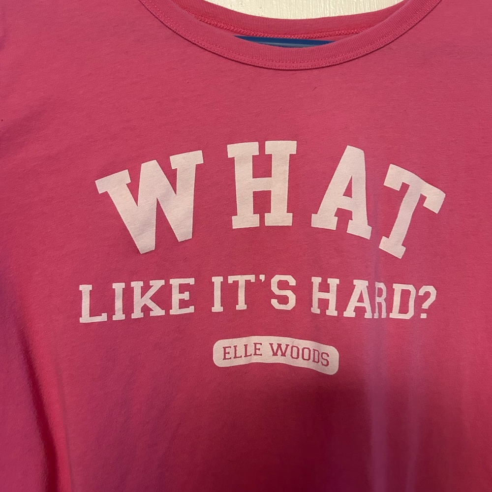Torrid Legally Blonde Pink Shirt - Picture 3 of 5